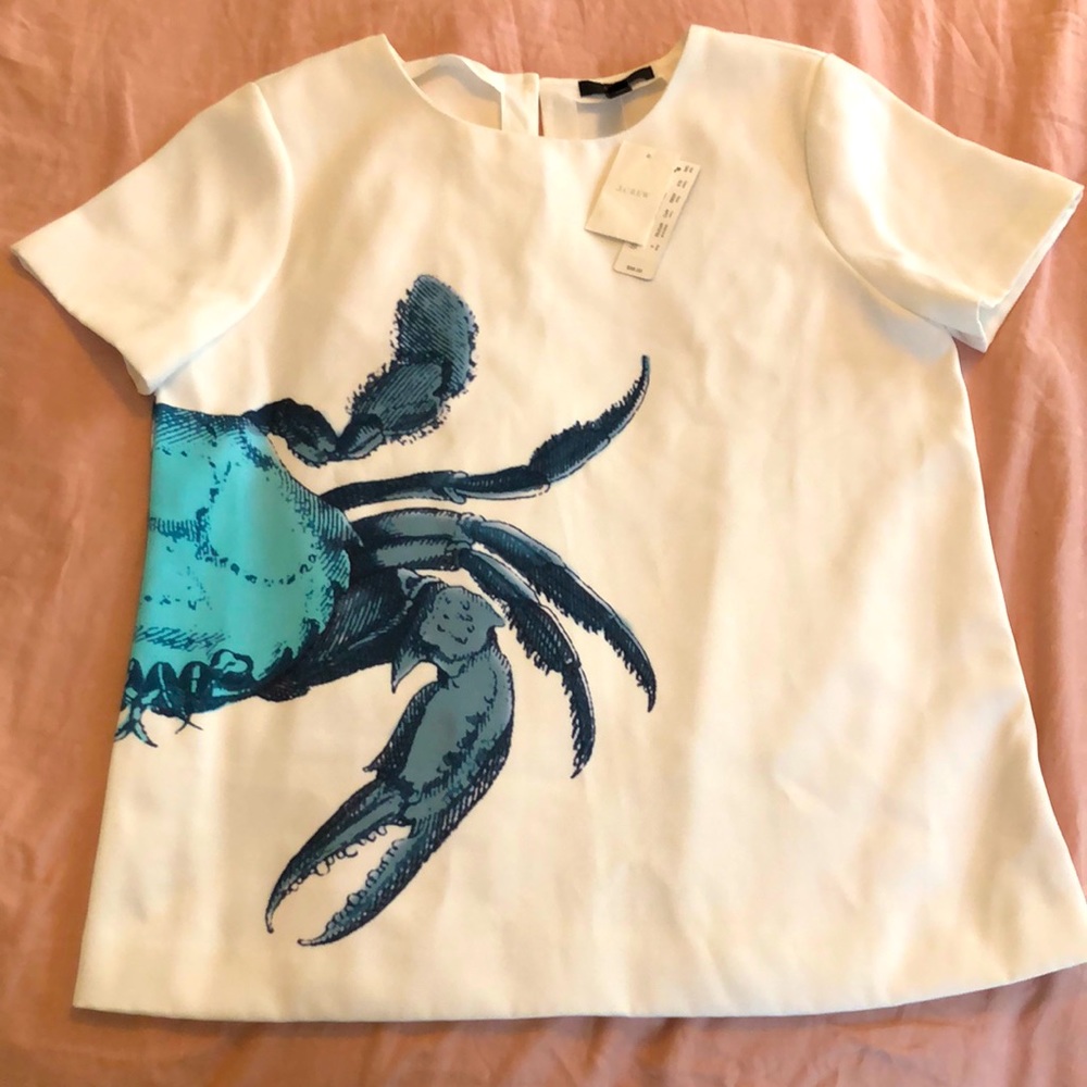 J. Crew Crab Shirt